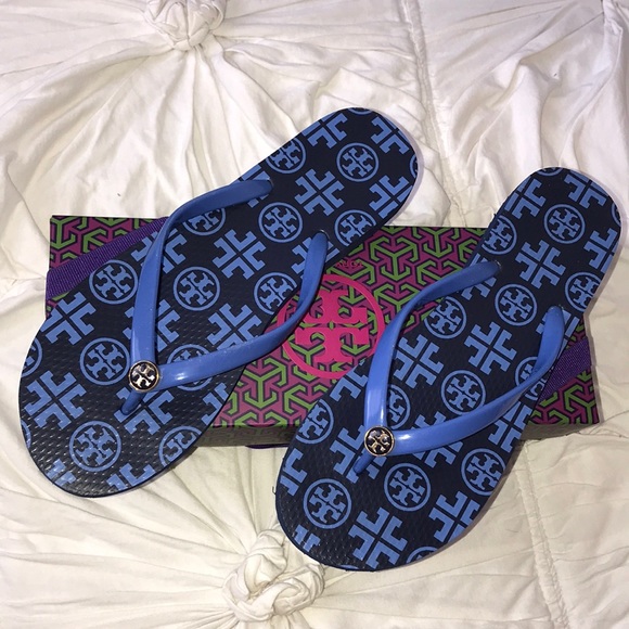 Tory Burch Shoes - Printed Thin Tory Burch Flip-Flop